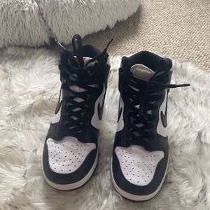 Nike panda dunks, size 7.5w